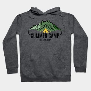 Life, Love, Camp - Summer Camp Hoodie